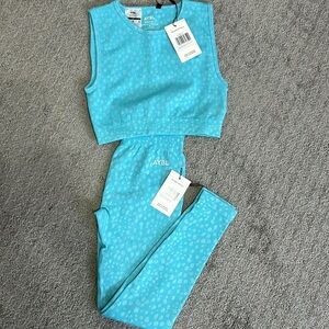 AYBL Evolt Speckle Seamless Set Light Blue XS